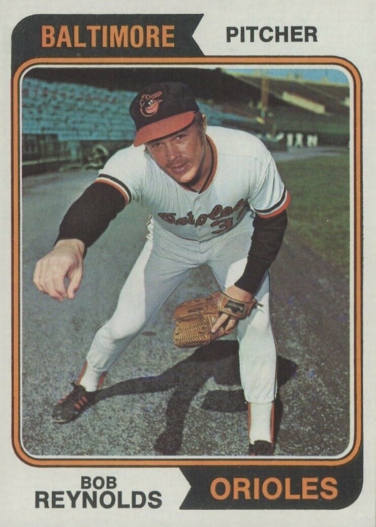 1974 Topps Bob Reynolds #259 Baseball Card