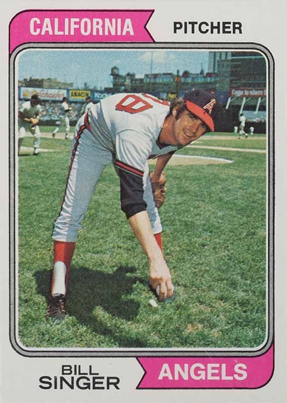 1974 Topps Bill Singer #210 Baseball Card