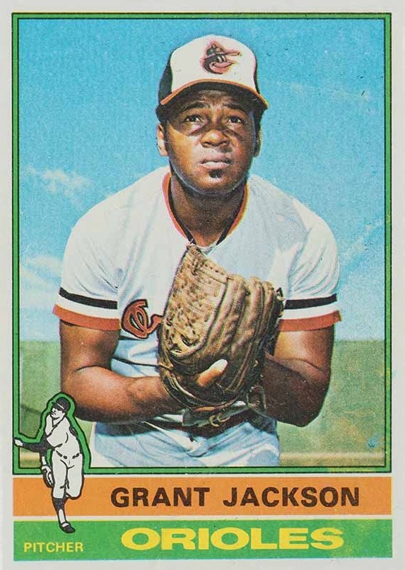 1976 Topps Grant Jackson #233 Baseball Card