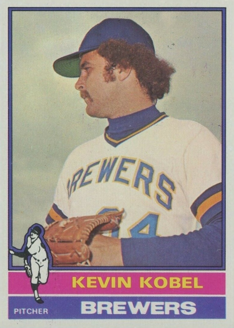 1976 Topps Kevin Kobel #588 Baseball Card
