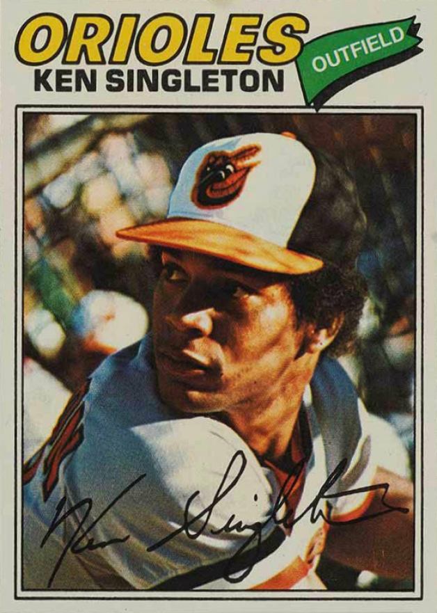1977 Topps Ken Singleton #445 Baseball Card