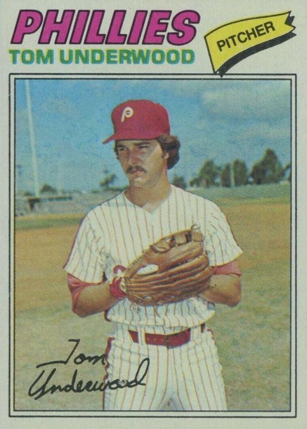 1977 Topps Tom Underwood #217 Baseball Card