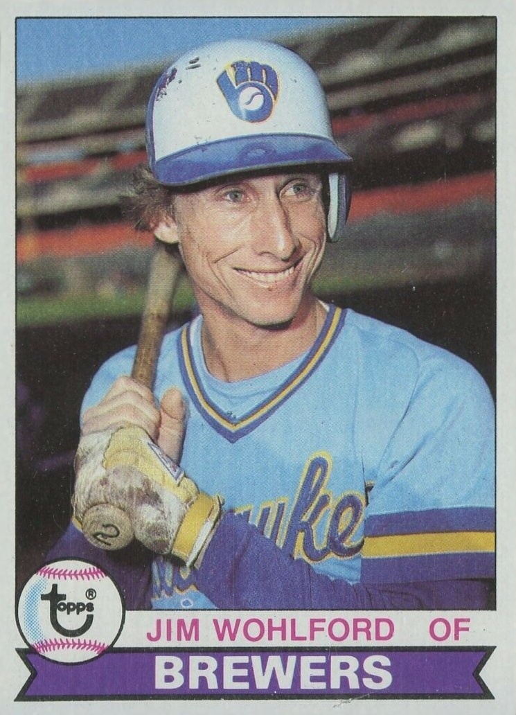 1979 Topps Jim Wohlford #596 Baseball Card