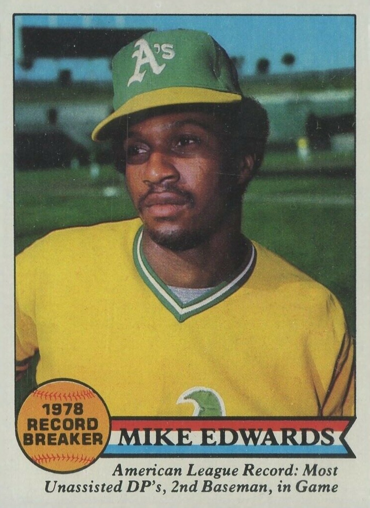 1979 Topps Mike Edwards #201 Baseball Card