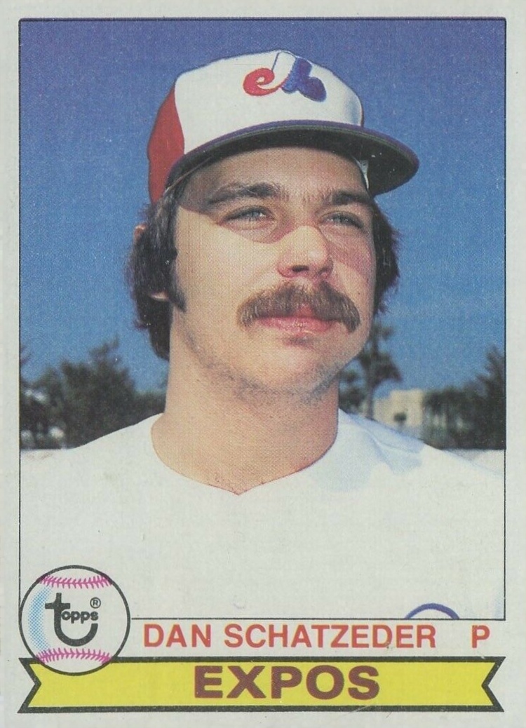 1979 Topps Dan Schatzeder #124 Baseball Card