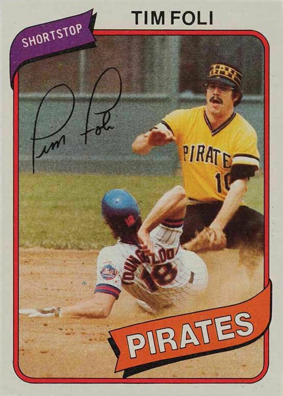 1980 Topps Tim Foli #246 Baseball Card