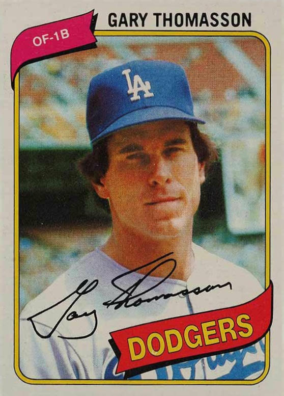 1980 Topps Gary Thomasson #127 Baseball Card