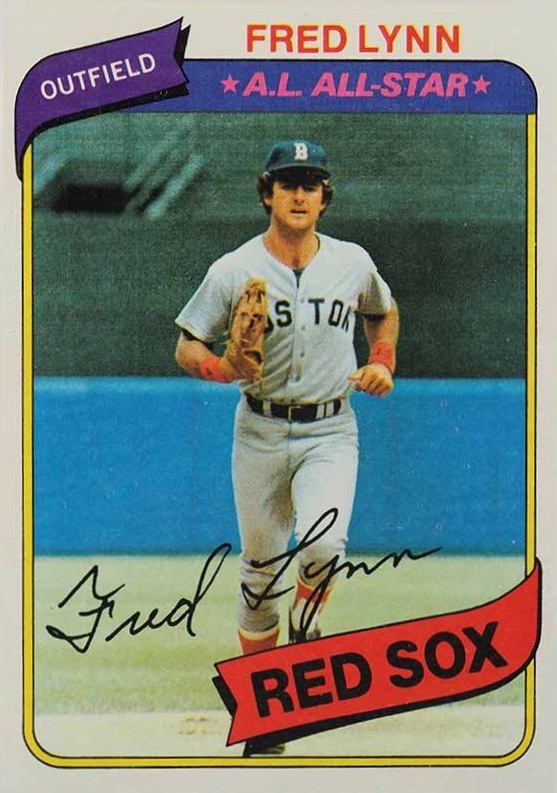 1980 Topps Fred Lynn #110 Baseball Card