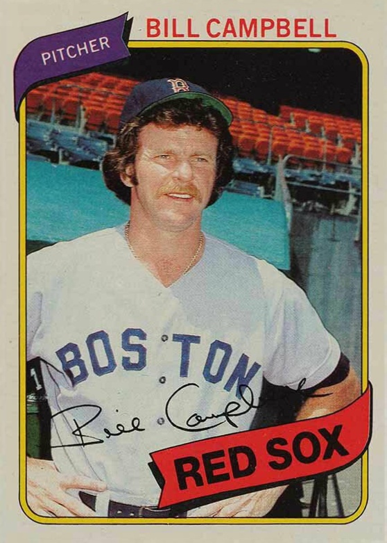 1980 Topps Bill Campbell #15 Baseball Card