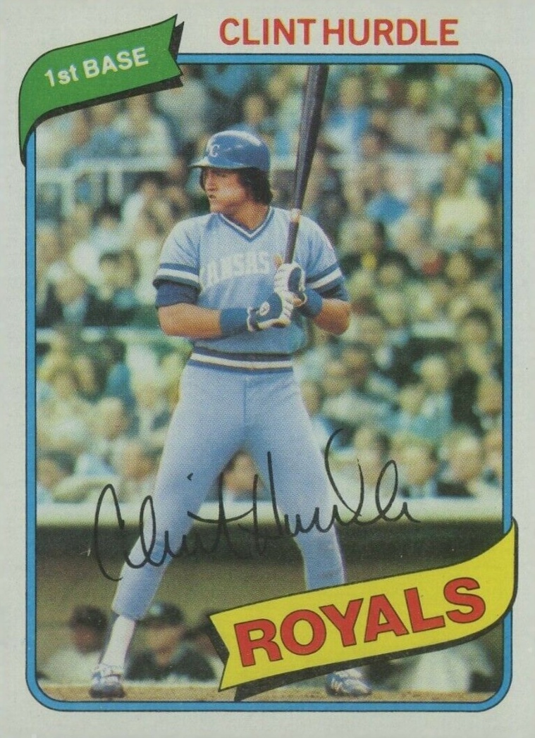 1980 Topps Clint Hurdle #525 Baseball Card