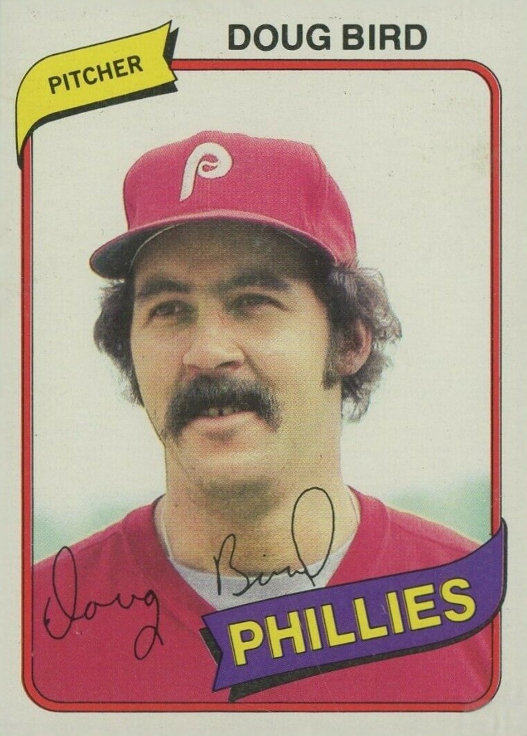1980 Topps Doug Bird #421 Baseball Card