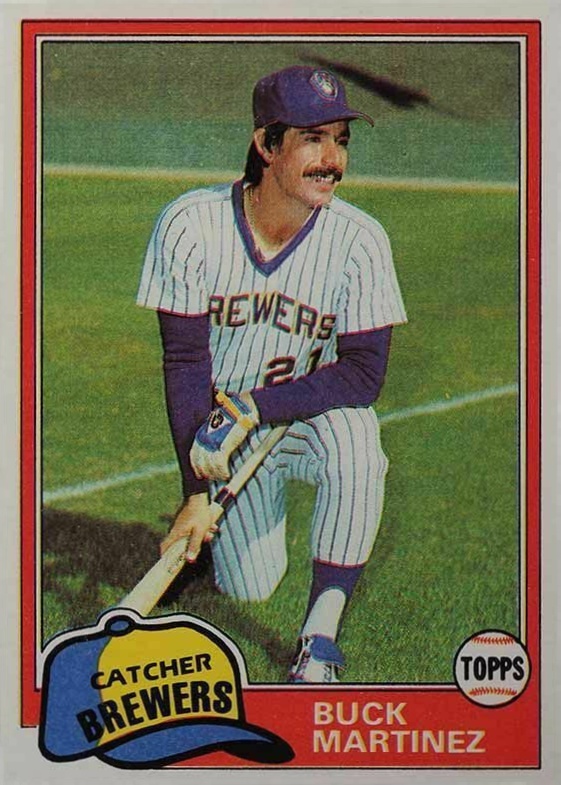 1981 Topps Buck Martinez #56 Baseball Card