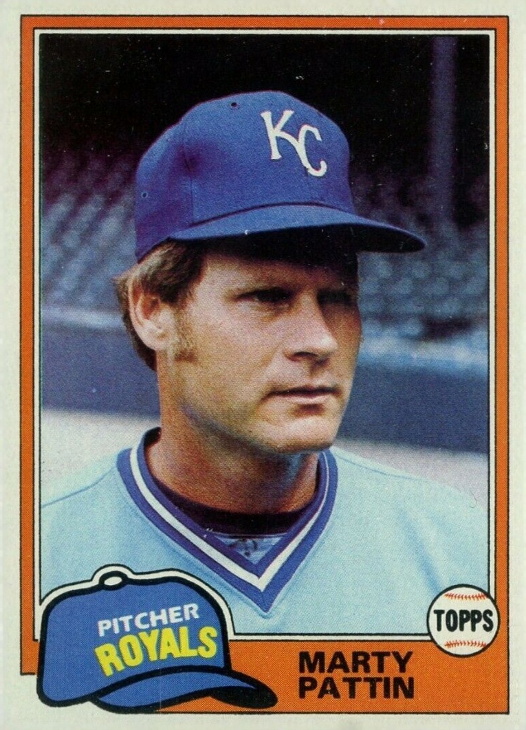 1981 Topps Marty Pattin #389 Baseball Card
