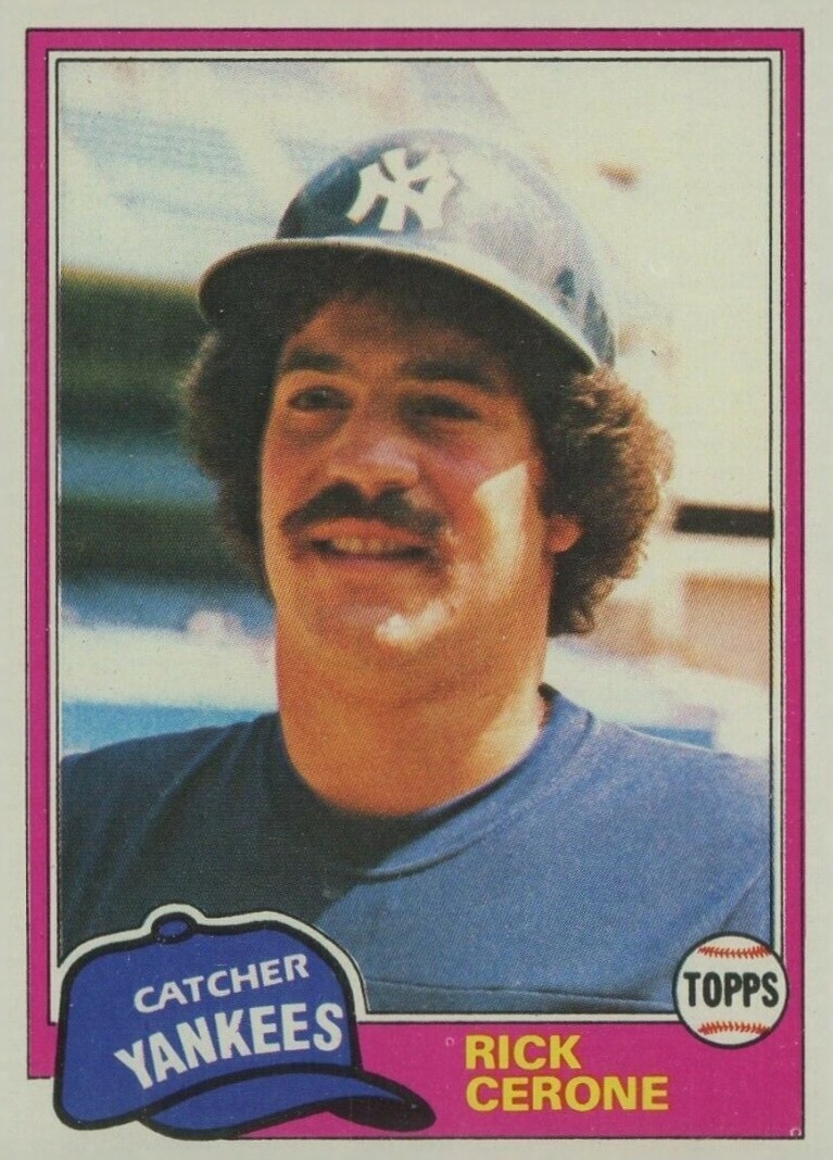 1981 Topps Rick Cerone #335 Baseball Card