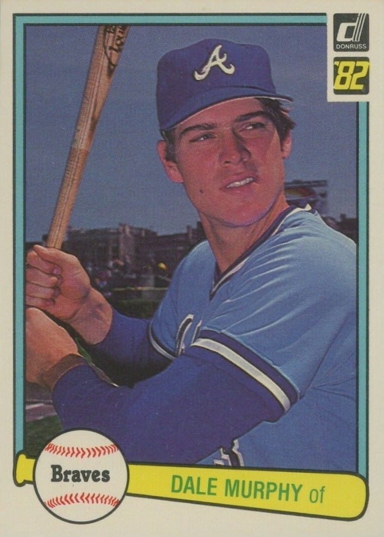 1982 Donruss Dale Murphy #299 Baseball Card