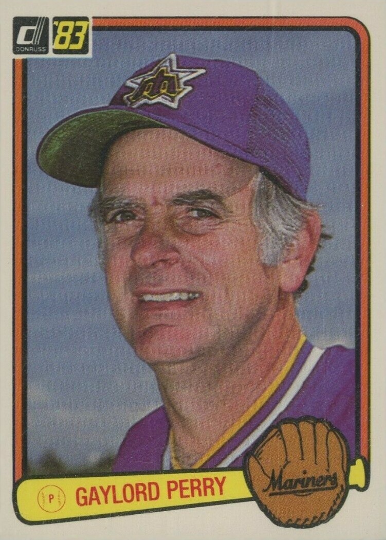 1983 Donruss Gaylord Perry #307 Baseball Card