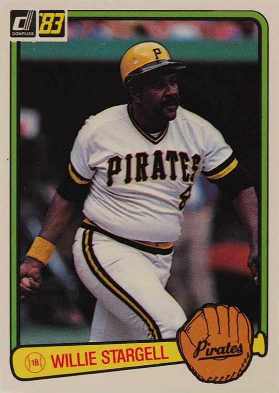 1983 Donruss Willie Stargell #610 Baseball Card