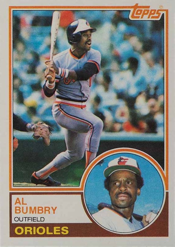 1983 Topps Al Bumbry #655 Baseball Card