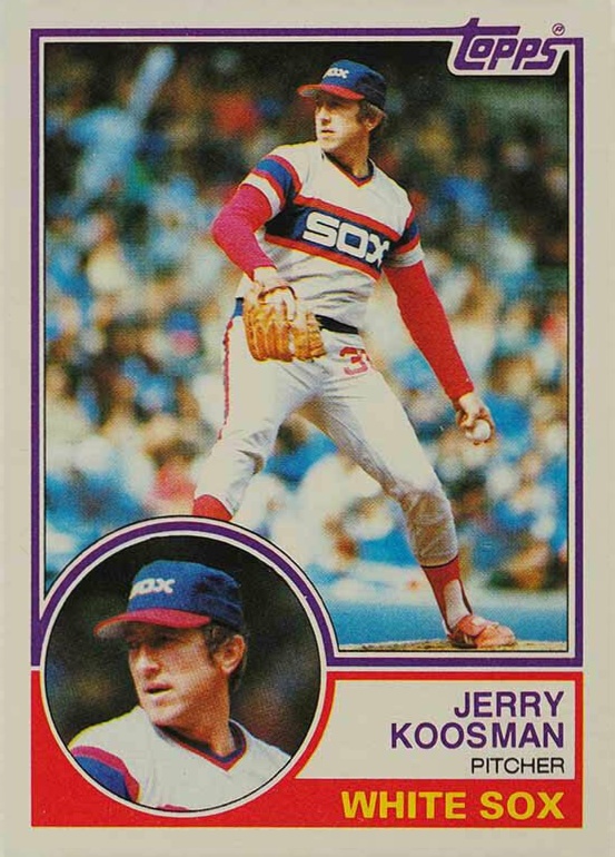 1983 Topps Jerry Koosman #153 Baseball Card