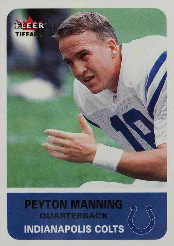 2002 Fleer Peyton Manning #121 Football Card