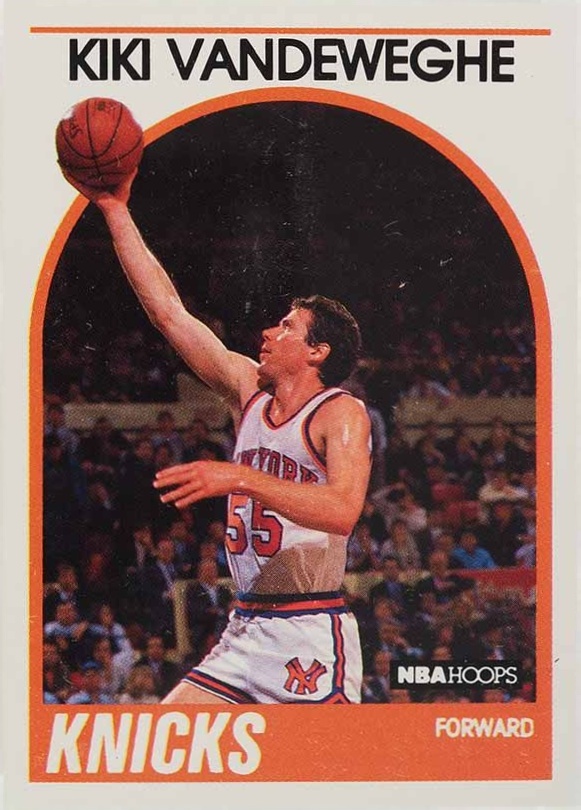 1989 Hoops Kiki Vandeweghe #295 Basketball Card