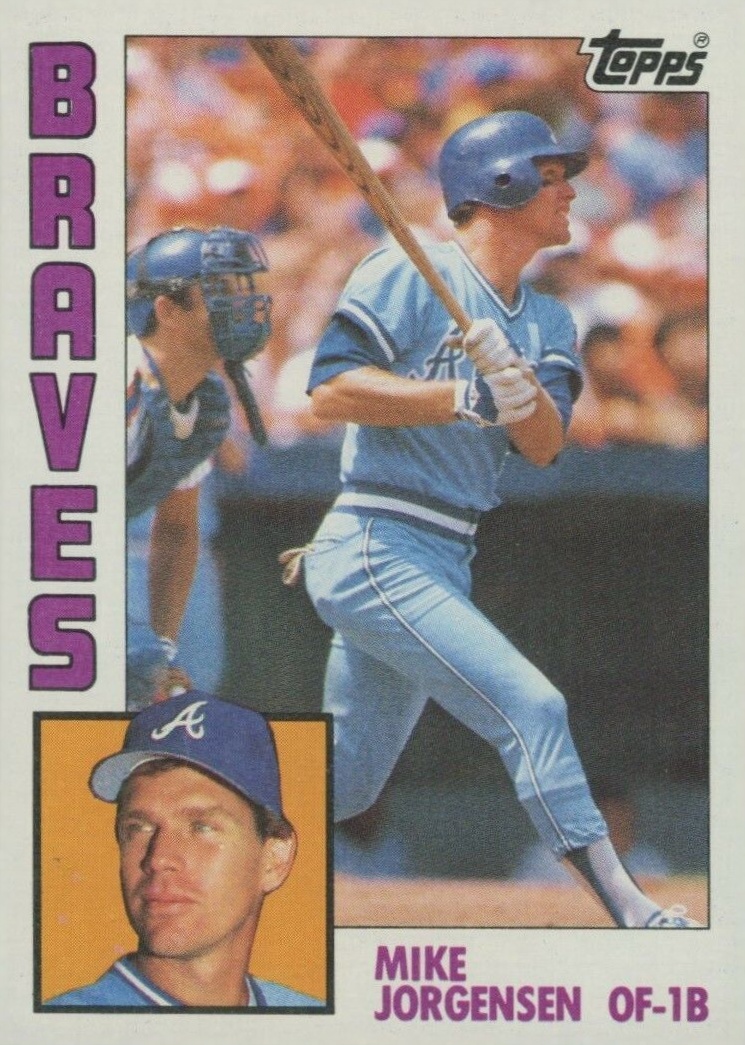 1984 Topps Mike Jorgensen #313 Baseball Card