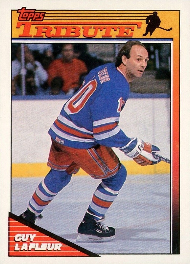1991 Topps Guy LaFleur #2 Hockey Card