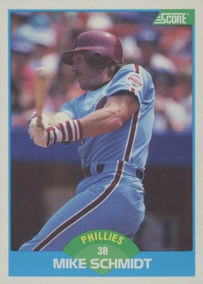 1989 Score Mike Schmidt #149 Baseball Card