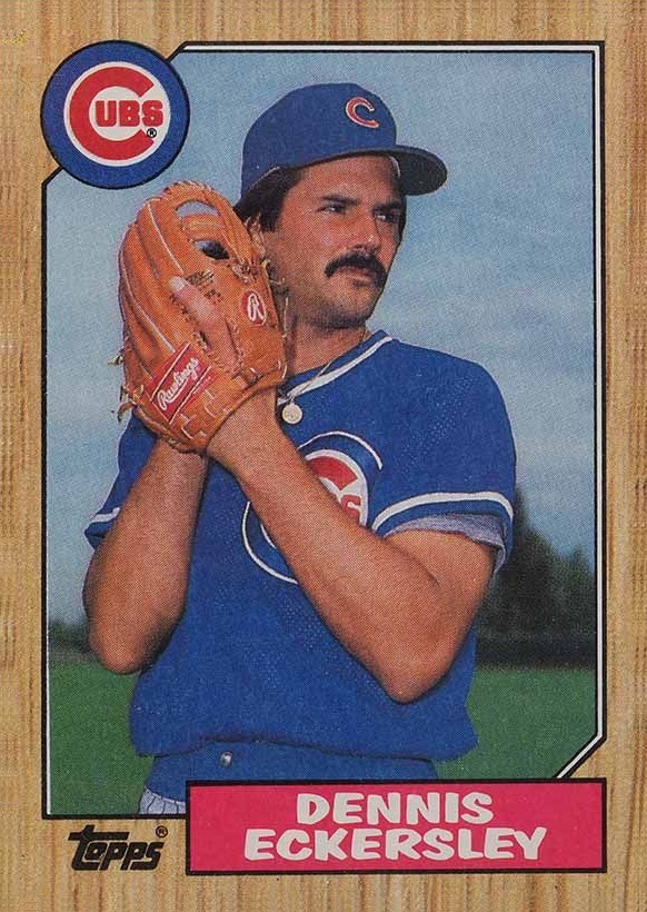 1987 Topps Dennis Eckersley #459 Baseball Card