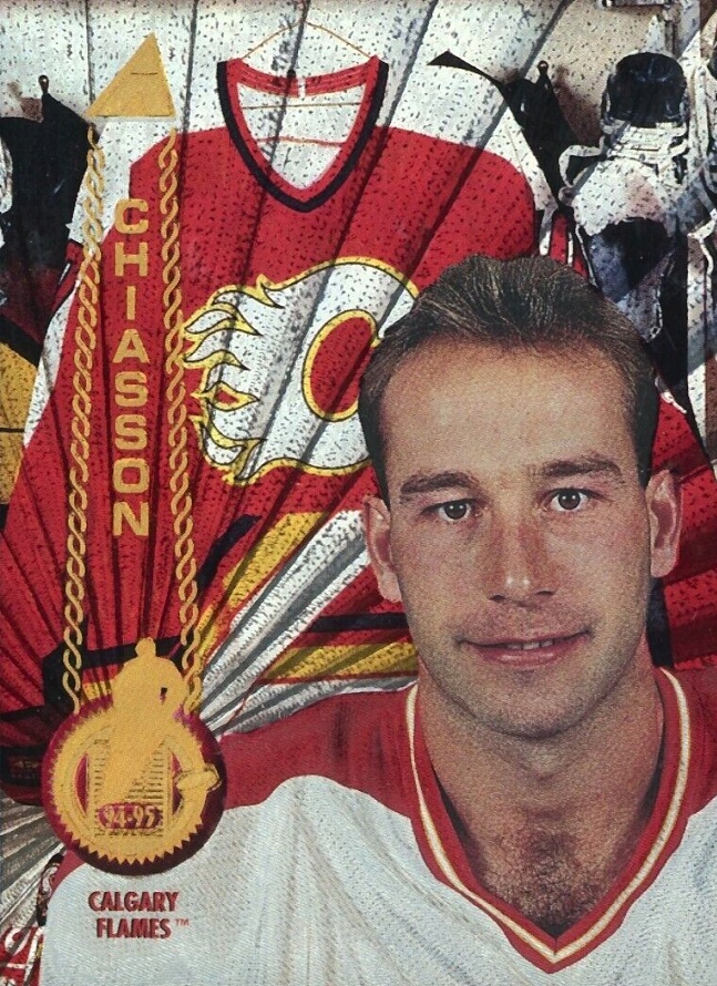 1994 Pinnacle Steve Chiasson #376 Hockey Card