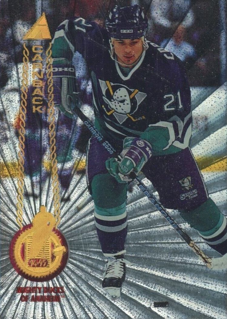 1994 Pinnacle Patrik Carnback #189 Hockey Card