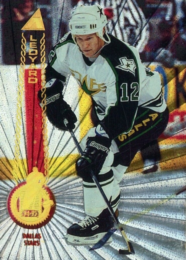1994 Pinnacle Grant Ledyard #204 Hockey Card
