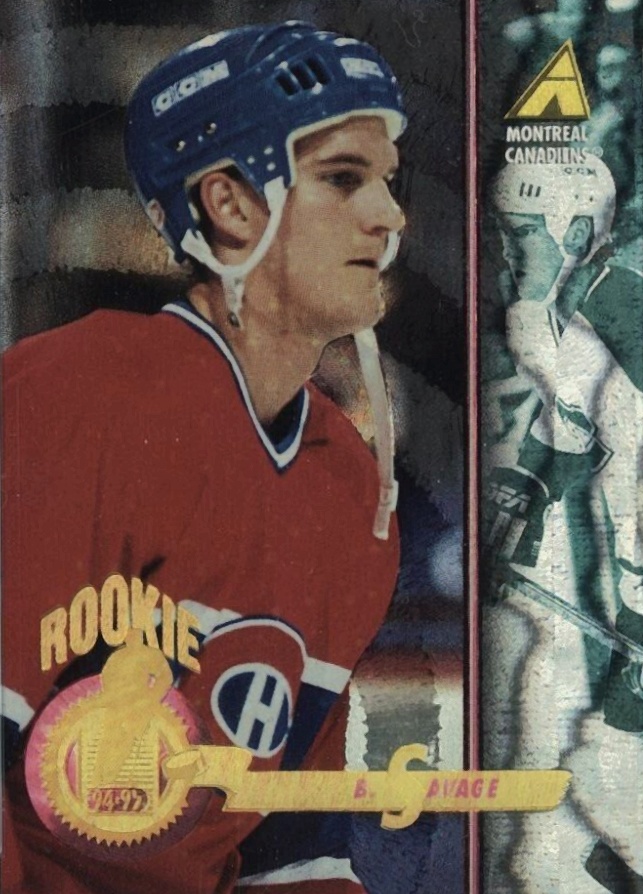 1994 Pinnacle Brian Savage #248 Hockey Card