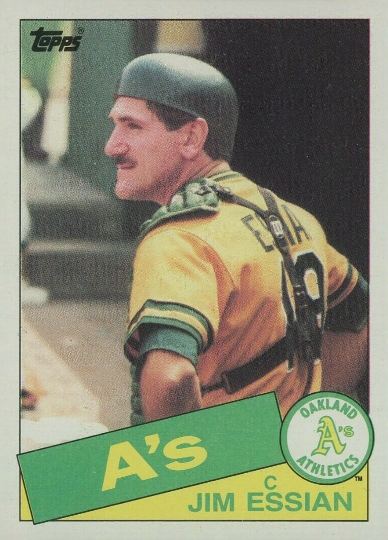 1985 Topps Jim Essian #472 Baseball Card