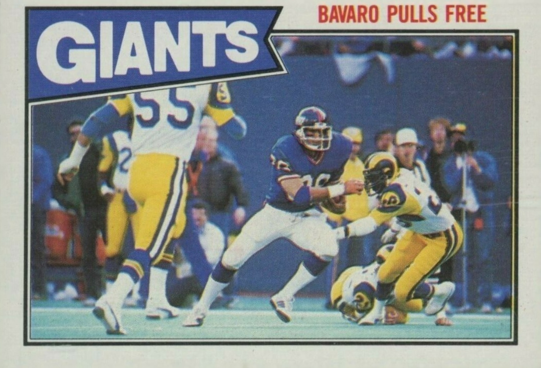 1987 Topps New York Giants Team Leaders #9 Football Card