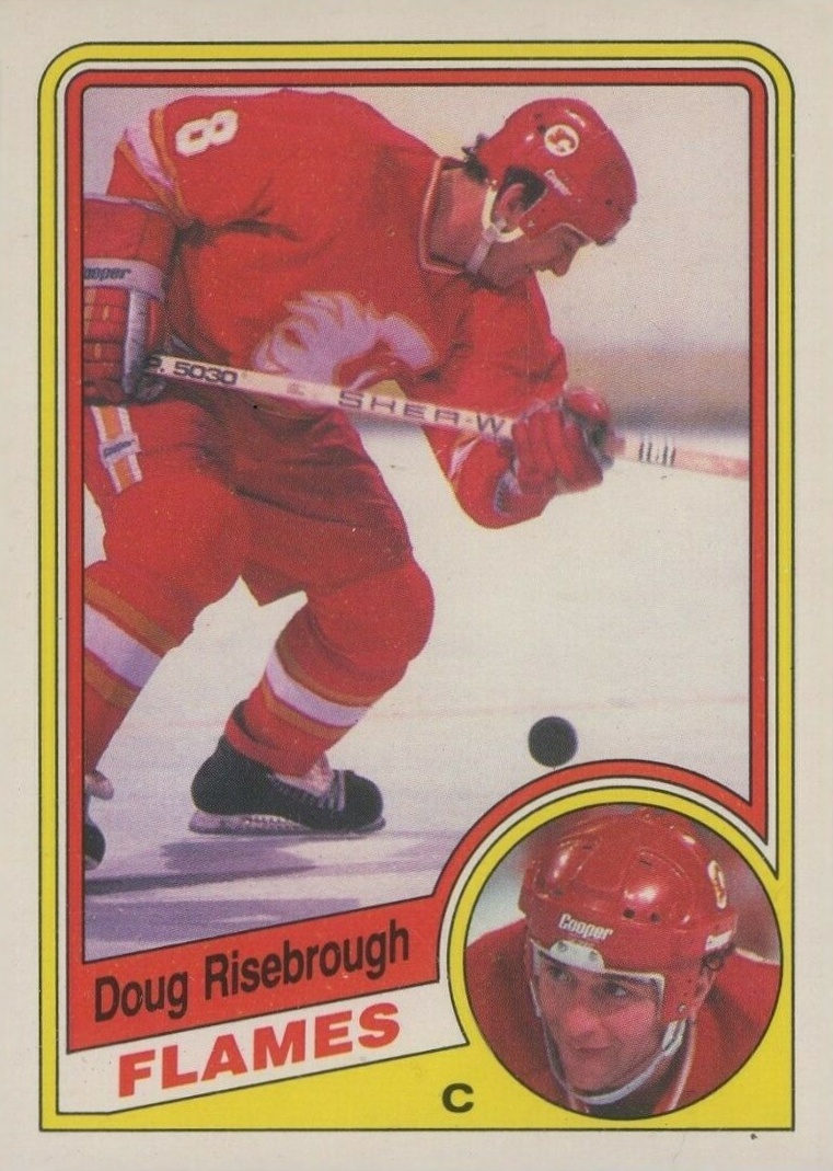 1984 O-Pee-Chee Doug Risebrough #236 Hockey Card