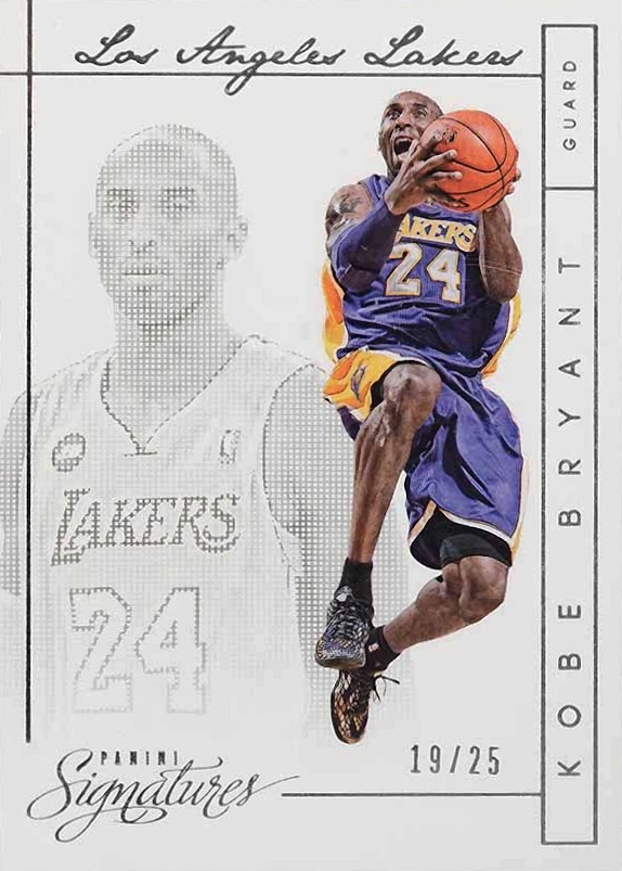 2013 Panini Signatures Kobe Bryant #2 Basketball Card