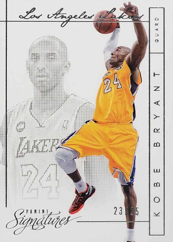 2013 Panini Signatures Kobe Bryant #6 Basketball Card