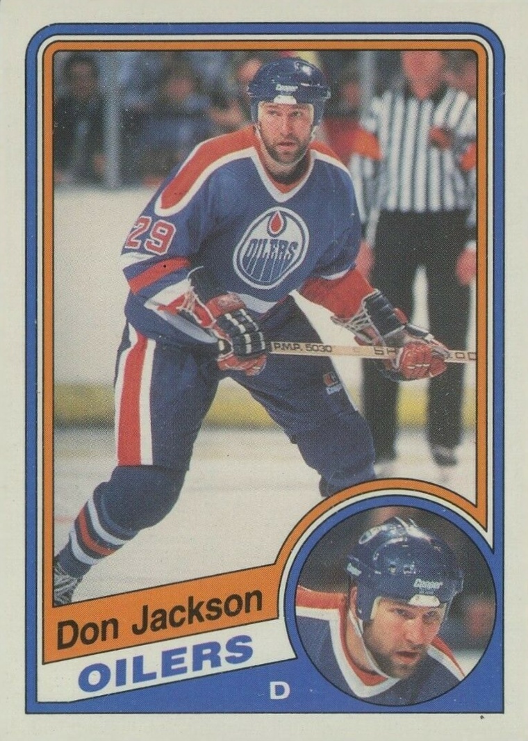 1984 O-Pee-Chee Don Jackson #247 Hockey Card