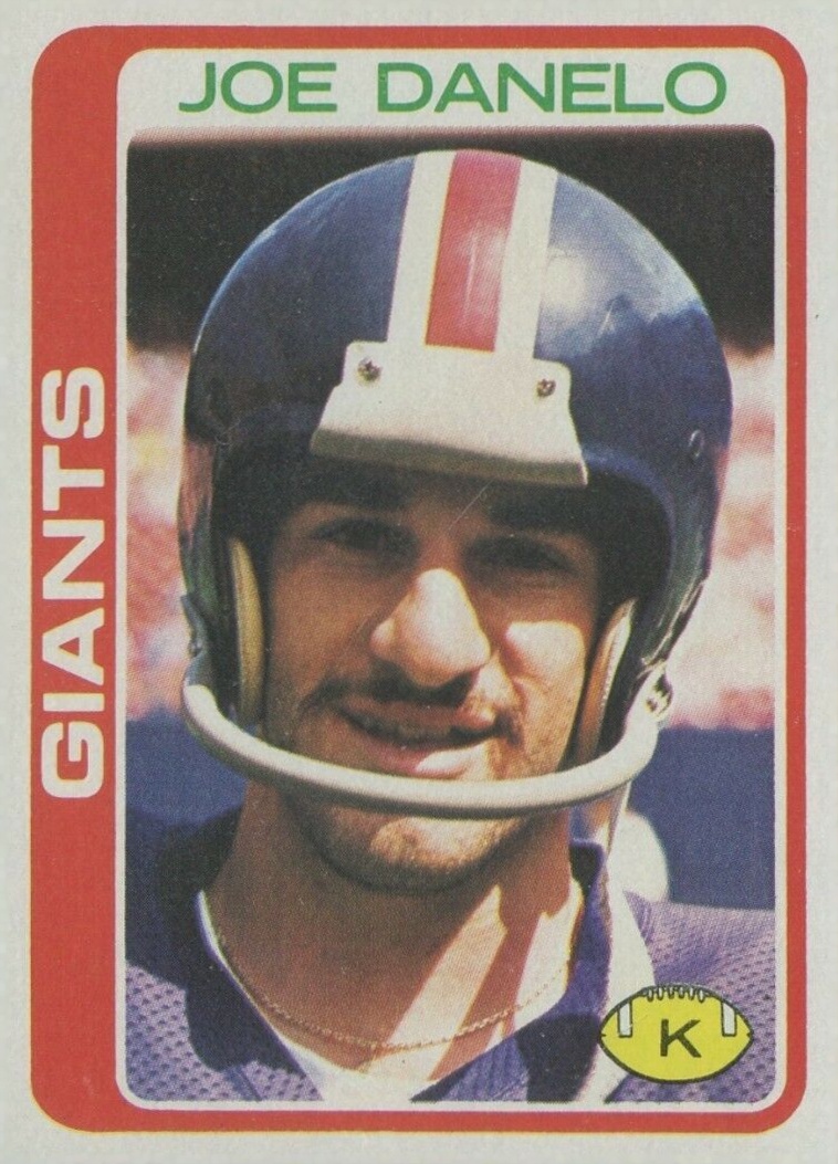 1978 Topps Joe Danelo #472 Football Card