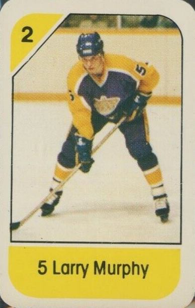 1982 Post Cereal Larry Murphy # Hockey Card
