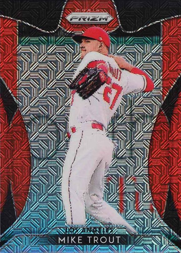 2019 Panini Prizm Mike Trout #192 Baseball Card