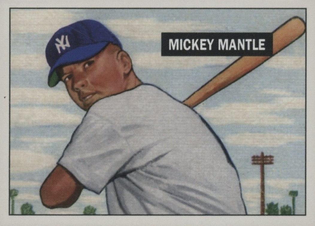 2021 Topps X Mickey Mantle Collection Mickey Mantle #2 Baseball Card