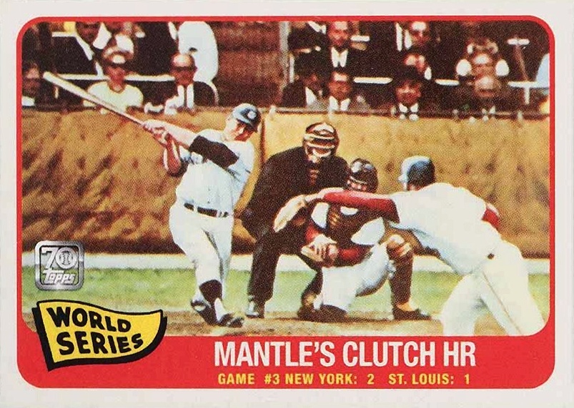 2021 Topps X Mickey Mantle Collection Mickey Mantle #35 Baseball Card