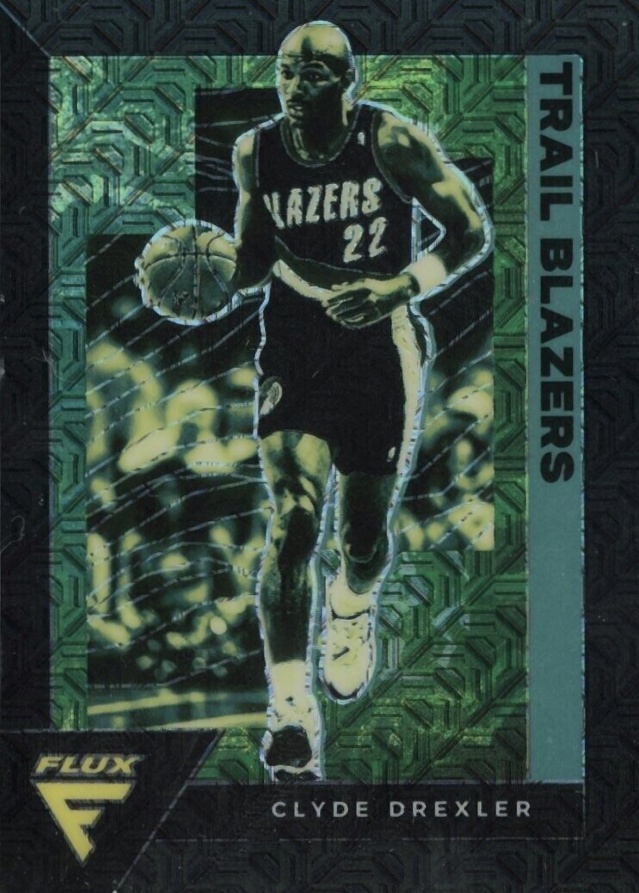 2020 Panini Flux Clyde Drexler #187 Basketball Card