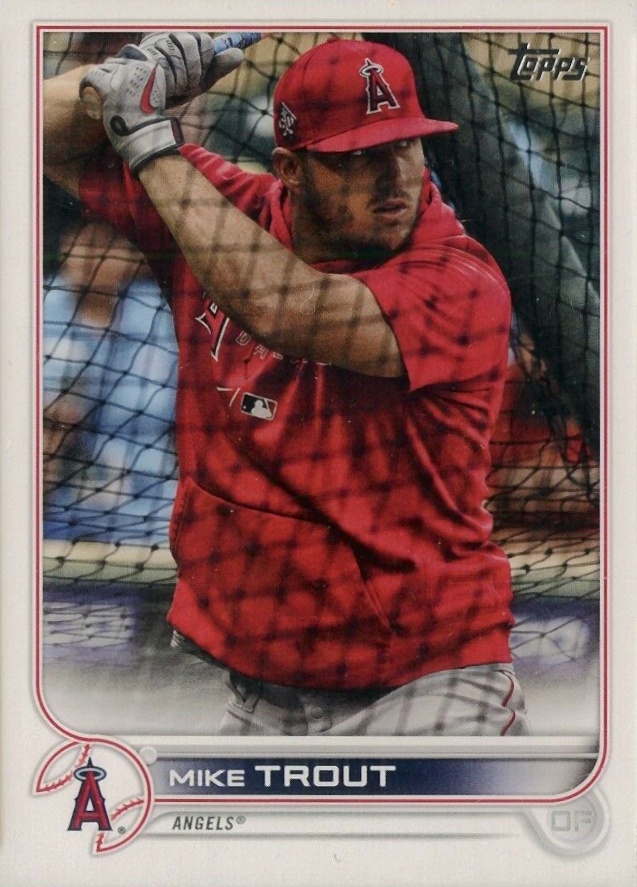 2022 Topps Mike Trout #27 Baseball Card