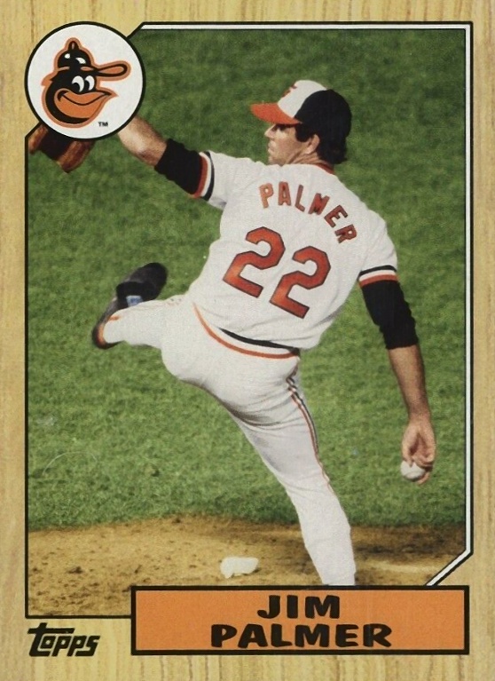 2012 Topps 1987 Topps Minis Jim Palmer #TM-94 Baseball Card