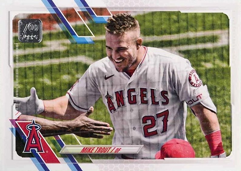 2021 Topps Update Mike Trout #US130 Baseball Card