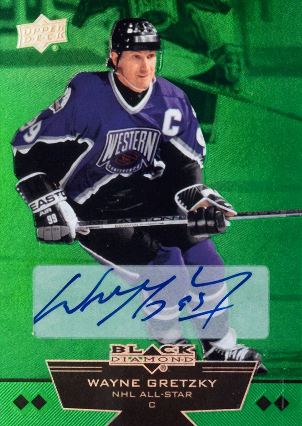 2012 Upper Deck Black Diamond Wayne Gretzky #225 Hockey Card