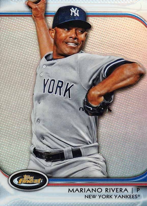 2012 Finest Mariano Rivera #42 Baseball Card